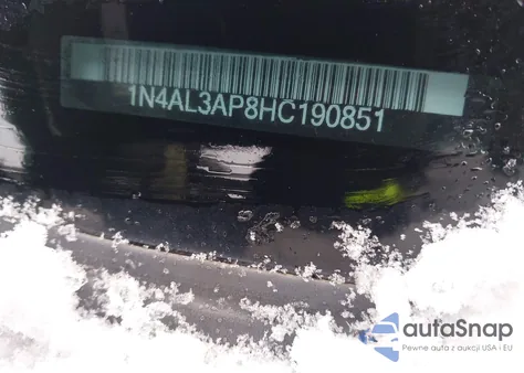 2017 Nissan Altima 2.5 Sv from USA, damaged, VIN 1N4AL3AP8HC190851